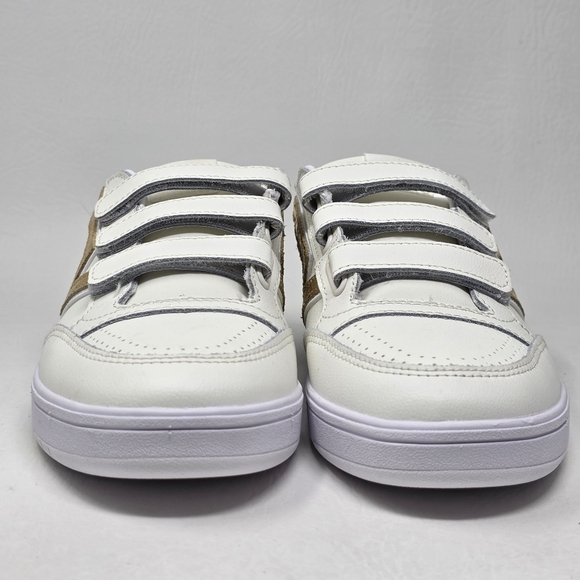 VANS LOWLAND LOW UNISEX MEN SIZE 8 WOMEN SIZE 9.5 SHOES MARSHMALLOW/GOLD NEW - Picture 7 of 11